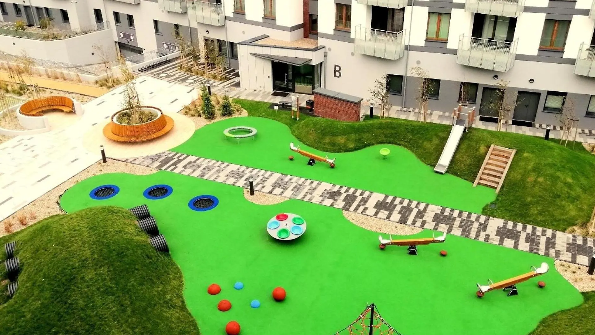 Brandneue Wohnung In Kolberg Mit Garten Kolobrzeg